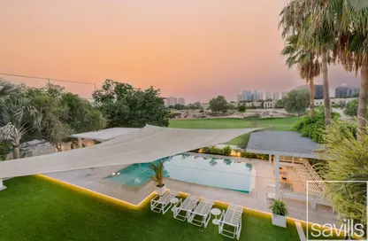 Villa - 6 Bedrooms - 7 Bathrooms for rent in Carmen - Victory Heights - Dubai Sports City - Dubai
