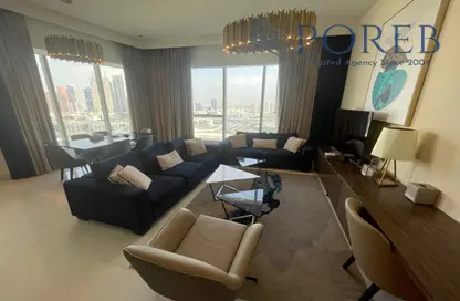 شقة - 2 غرف نوم - 4 حمامات للايجار في فندق وأجنحة أفاني بالم فيو - مدينة دبي الإعلامية - دبي