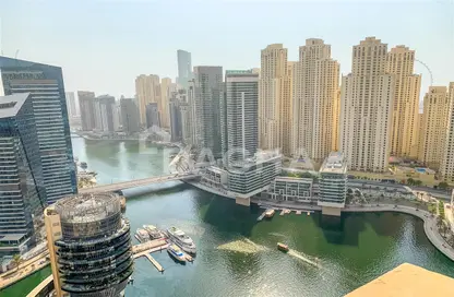 Water View image for: Apartment - 1 Bedroom - 2 Bathrooms for rent in The Address Dubai Marina - Dubai Marina - Dubai, Image 1