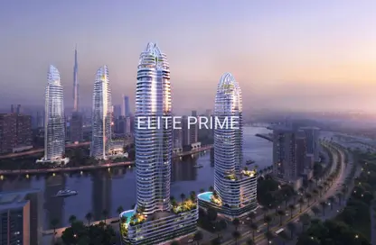Apartment - 3 Bedrooms - 4 Bathrooms for sale in Canal Crown 2 - Canal Crown - Business Bay - Dubai