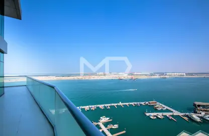 Water View image for: Penthouse - 5 Bedrooms - 7 Bathrooms for sale in Al Naseem Residences C - Al Bandar - Al Raha Beach - Abu Dhabi, Image 1