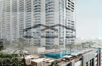 Apartment - 1 Bedroom - 2 Bathrooms for sale in Ajman Creek Towers - Al Rashidiya 1 - Al Rashidiya - Ajman