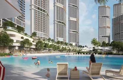 Apartment - 1 Bedroom - 1 Bathroom for sale in 350 Riverside Crescent - Sobha Hartland II - Bukadra - Dubai