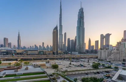 Apartment - 2 Bedrooms - 3 Bathrooms for rent in Downtown Views II Tower 1 - Downtown Views II - Zabeel 2 - Zabeel - Dubai