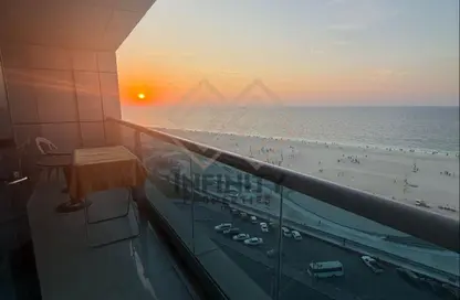 Apartment - 2 Bedrooms - 3 Bathrooms for sale in Ajman Corniche Residences - Ajman Corniche Road - Ajman