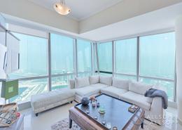 Living Room image for: Apartment - 2 bedrooms - 3 bathrooms for sale in Ocean Heights - Dubai Marina - Dubai, Image 1