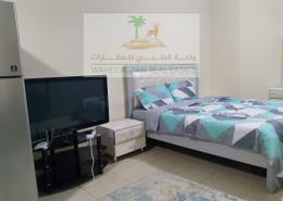 Room / Bedroom image for: Studio - 1 bathroom for rent in Al Naemiya Tower 1 - Al Naemiya Towers - Al Naemiyah - Ajman, Image 1