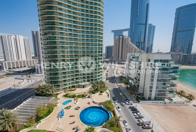 Apartment - 3 Bedrooms - 4 Bathrooms for sale in Beach Towers - Shams Abu Dhabi - Al Reem Island - Abu Dhabi