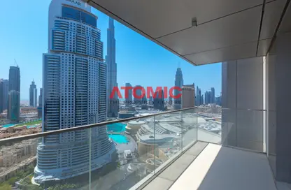 Apartment - 3 Bedrooms - 4 Bathrooms for rent in Boulevard Point - Downtown Dubai - Dubai
