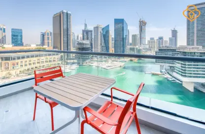 Apartment - 1 Bedroom - 2 Bathrooms for rent in Bay Central - Dubai Marina - Dubai