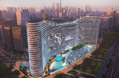 Apartment - 2 Bedrooms - 3 Bathrooms for sale in Binghatti Aquarise - Business Bay - Dubai