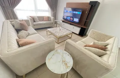 Apartment - 2 Bedrooms - 2 Bathrooms for rent in Rose Tower 1 - Rose Tower - Al Khan - Sharjah