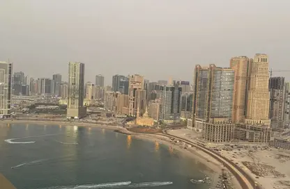 شقة - غرفة نوم - 2 حمامات للايجار في برج لا بلاج - الممزر - الشارقة - الشارقة شقة - غرفة نوم - 2 حمامات للايجار في برج لا بلاج - الممزر - الشارقة - الشارقة