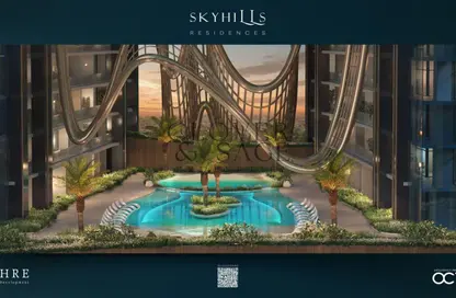 شقة - غرفة نوم - 1 حمام للبيع في سكاي هيلز ريزيدنسز 1 - سكاي هيلز ريسيدنزيس - حديقة دبي العلميه - دبي