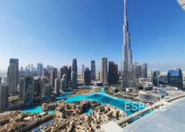 Pool image for: Apartment - 2 bedrooms - 3 bathrooms for rent in The Address Downtown Hotel - Downtown Dubai - Dubai, Image 1