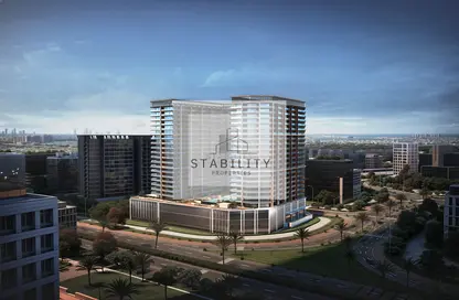 Apartment - Studio - 1 Bathroom for sale in Binghatti Ghost - Al Jaddaf - Dubai