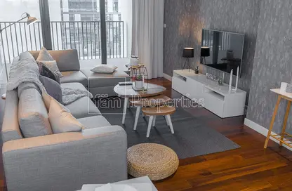 Living Room image for: Apartment - 2 Bedrooms - 3 Bathrooms for sale in Building 2A - City Walk - Dubai, Image 1