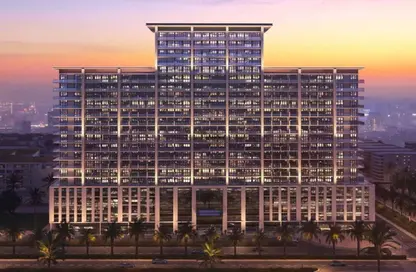Apartment - Studio - 1 Bathroom for sale in Binghatti Amberhall - Jumeirah Village Circle - Dubai
