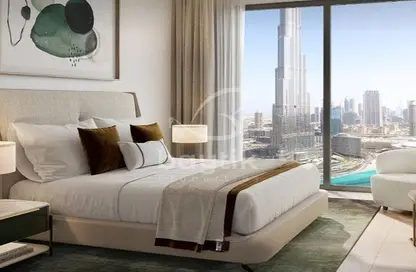 Apartment - 1 Bedroom - 2 Bathrooms for sale in St Regis The Residences - Burj Khalifa Area - Downtown Dubai - Dubai