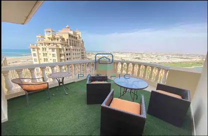 Balcony image for: Apartment - 1 Bathroom for sale in Royal Breeze - Al Hamra Village - Ras Al Khaimah, Image 1