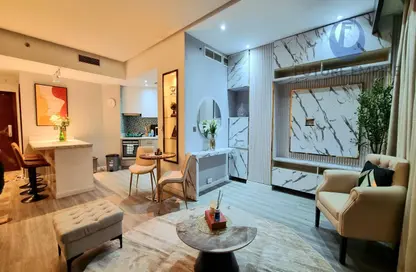 شقة - غرفة نوم - 2 حمامات للايجار في برج يوبورا 1 - أبراج يو بورا - الخليج التجاري - دبي