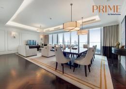 Penthouse - 4 bedrooms - 6 bathrooms for rent in The Address BLVD Sky Collection - Downtown Dubai - Dubai