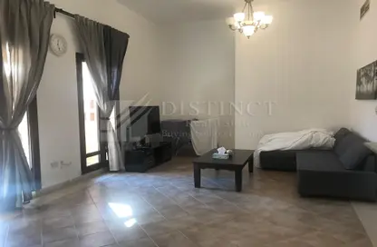 Living Room image for: Apartment - 1 Bedroom - 2 Bathrooms for rent in Al Badia Hillside Village - Dubai Festival City - Dubai, Image 1