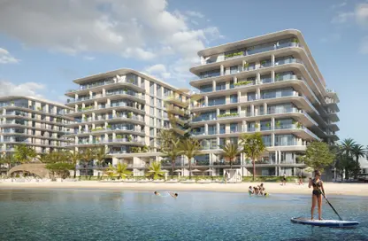 Apartment - 3 Bedrooms - 5 Bathrooms for sale in Blue Beach Residence - Ajmal Makan City - Sharjah Waterfront City - Sharjah
