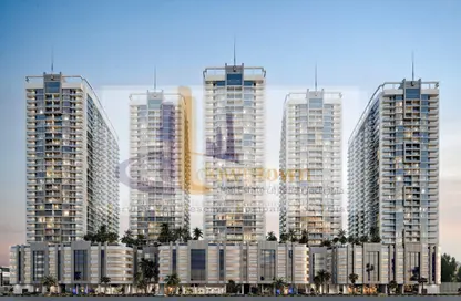 Apartment - 1 Bedroom - 2 Bathrooms for sale in Ajman Creek Towers - Al Rashidiya 1 - Al Rashidiya - Ajman
