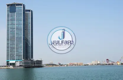 شقة - غرفة نوم - 2 حمامات للايجار في برج جلفار السكني - براج جلفار - النخيل - رأس الخيمة