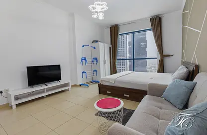 Apartment - Studio - 1 Bathroom for rent in Jumeirah Bay X1 - JLT Cluster X - Jumeirah Lake Towers - Dubai