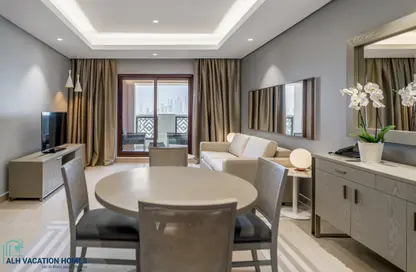 Hotel  and  Hotel Apartment - 2 Bedrooms - 2 Bathrooms for rent in Wyndham residences - The Palm - Palm Jumeirah - Dubai