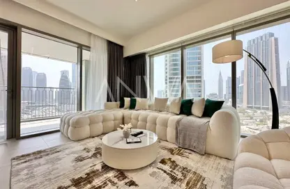 Apartment - 3 Bedrooms - 4 Bathrooms for rent in Downtown Views II Tower 3 - Downtown Views II - Downtown Dubai - Dubai