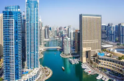 Water View image for: Penthouse - 4 Bedrooms - 5 Bathrooms for rent in Marina Quays West - Marina Quays - Dubai Marina - Dubai, Image 1
