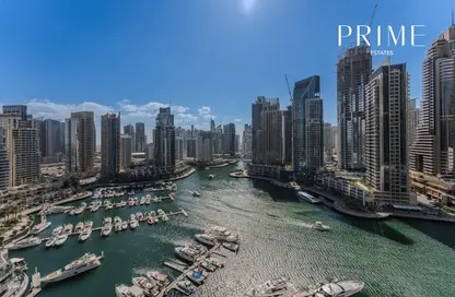 Water View image for: Apartment - 3 Bedrooms - 3 Bathrooms for sale in Marina Gate 2 - Marina Gate - Dubai Marina - Dubai, Image 1