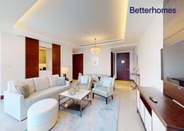 Living Room image for: Apartment - 2 bedrooms - 3 bathrooms for rent in The Address Sky View Tower 1 - The Address Sky View Towers - Downtown Dubai - Dubai, Image 1