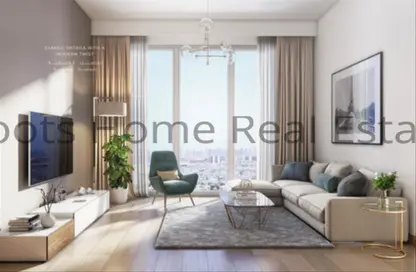 Living Room image for: Apartment - 3 Bedrooms - 4 Bathrooms for sale in Azizi Amber - Al Furjan - Dubai, Image 1