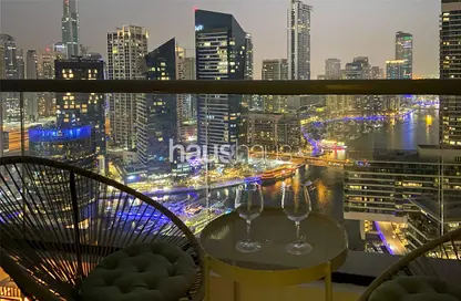 Apartment - 1 Bedroom - 2 Bathrooms for rent in Central Tower - Bay Central - Dubai Marina - Dubai