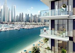 Apartment - 3 bedrooms - 4 bathrooms for sale in Beach Mansion - EMAAR Beachfront - Dubai Harbour - Dubai