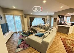 Living Room image for: Apartment - 2 bedrooms - 3 bathrooms for sale in The Royal Oceanic - Oceanic - Dubai Marina - Dubai, Image 1