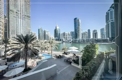 Apartment - 1 Bedroom - 2 Bathrooms for rent in Fairfield Tower - Park Island - Dubai Marina - Dubai