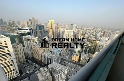 Apartment - 2 Bedrooms - 2 Bathrooms for rent in Palm Tower 2 - Palm Towers - Al Majaz - Sharjah