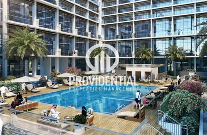 Apartment - Studio - 1 Bathroom for rent in Oasis 1 - Oasis Residences - Masdar City - Abu Dhabi