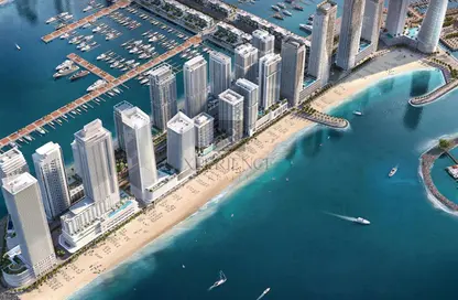 شقة - 3 غرف نوم - 4 حمامات للبيع في برج Seapoint 1 - سي بوينت - إعمار بيتشفرونت - دبي هاربور - دبي