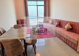 Living / Dining Room image for: Apartment - 1 bedroom - 2 bathrooms for rent in The Icon Casa 2 - Al Rashidiya 3 - Al Rashidiya - Ajman, Image 1