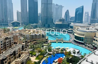 Apartment - 1 Bedroom - 1 Bathroom for rent in Burj Lake Hotel - The Address DownTown - Downtown Dubai - Dubai