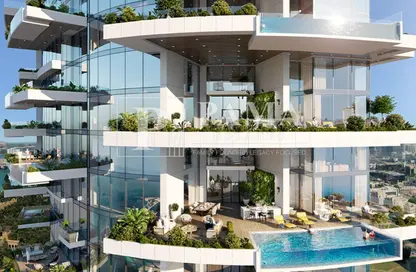 Duplex - 3 Bedrooms - 5 Bathrooms for sale in Cavalli Casa Tower - Al Sufouh 2 - Al Sufouh - Dubai