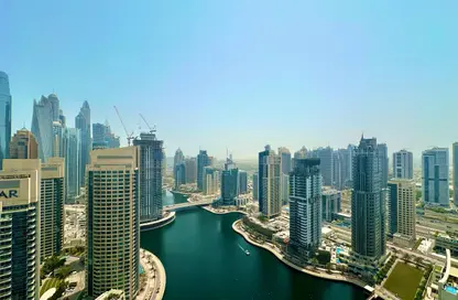 Apartment - 3 Bedrooms - 5 Bathrooms for rent in JAM Marina Residence - Dubai Marina - Dubai