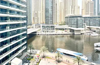 Apartment - 1 Bedroom - 2 Bathrooms for sale in Silverene Tower B - Silverene - Dubai Marina - Dubai