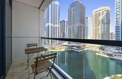 Apartment - 1 Bedroom - 1 Bathroom for rent in Lakeside Residence - JLT Cluster A - Jumeirah Lake Towers - Dubai
